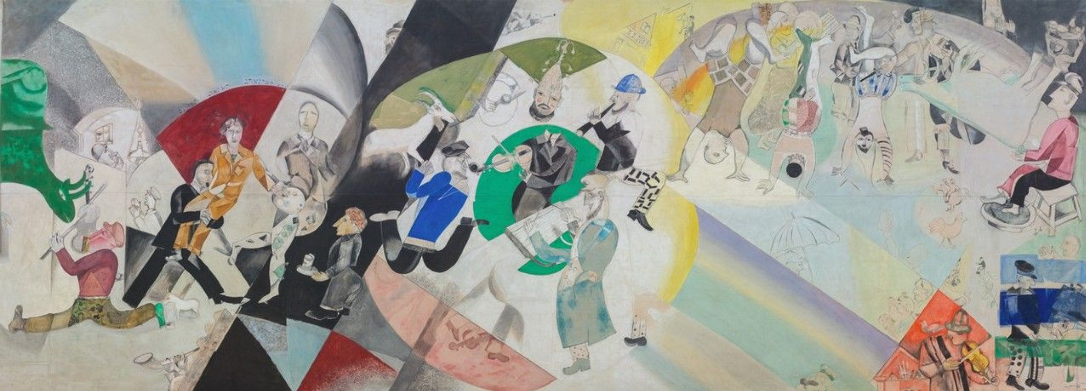 Marc Chagal, Introduction To The Jewish Theatre